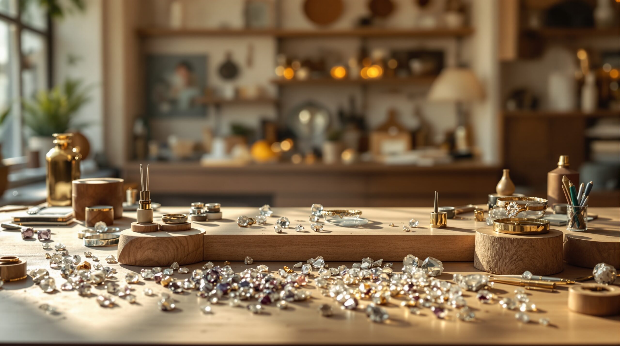 Atelier de gemmologie